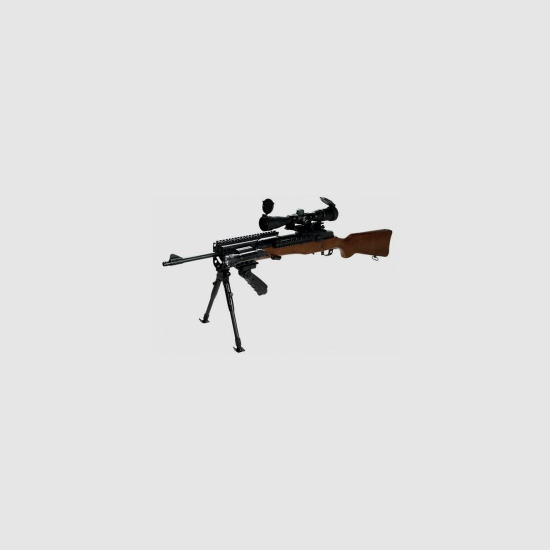 Zwarte handguard met Weaver voor Mini 14, afbeelding 2 van 4