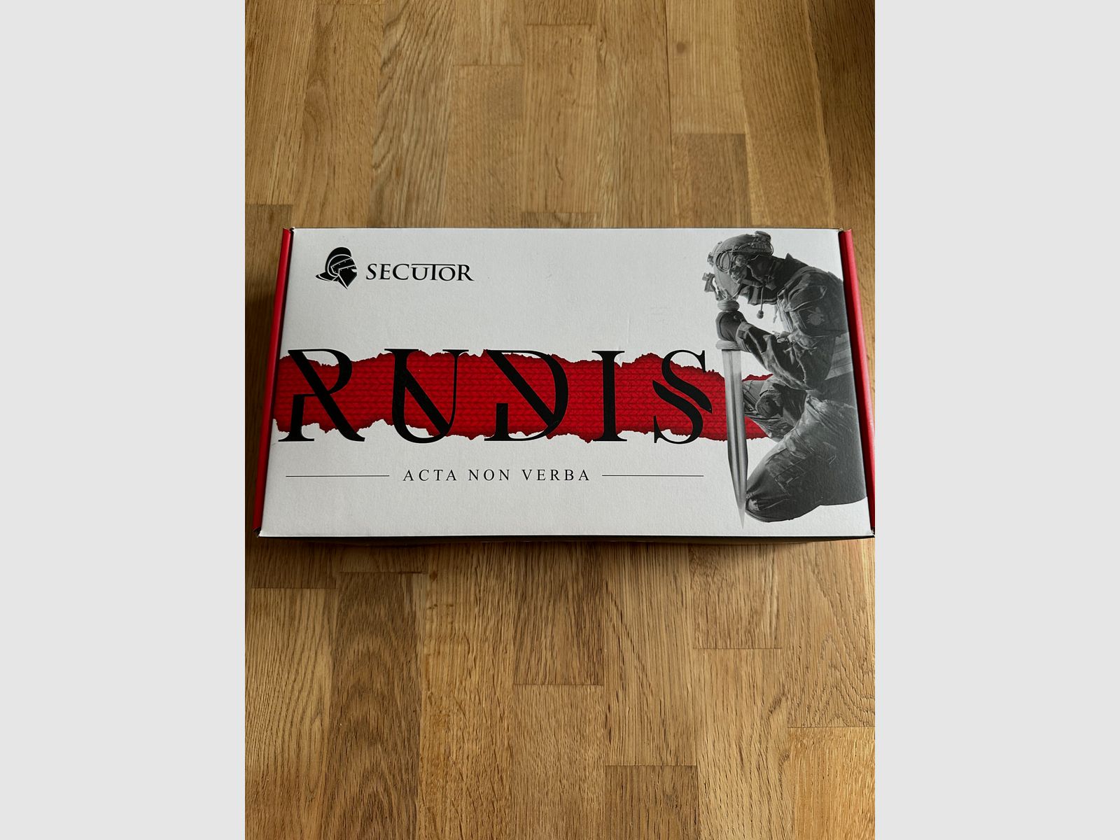 Secutor Rudis Acta non Verba pistola Airsoft 6mm 1Joule, imagen 4 de 8
