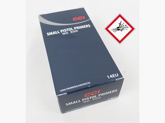 CCI Primers #500 Small Pistol