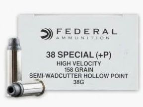 Federal Power-Shok .38 Special 158GR JHP 50 cartridges