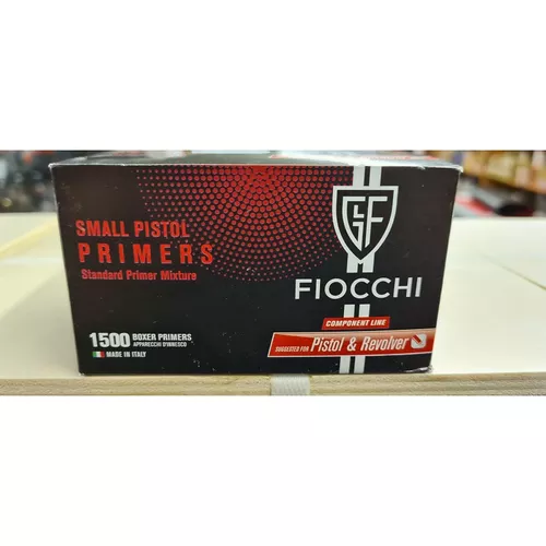 Amorces small pistol primers Fiocchi Boite De 1500 cat B, image 2 sur 2
