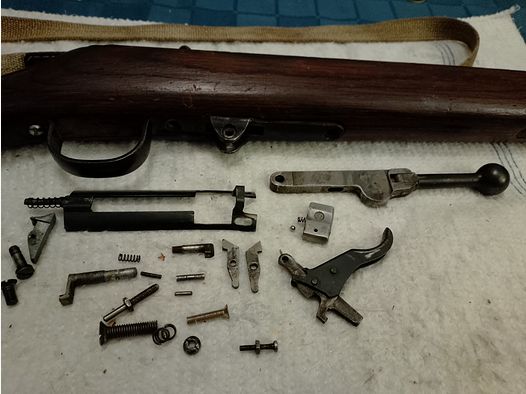 Lot of parts air rifle Haenel Sport 49a