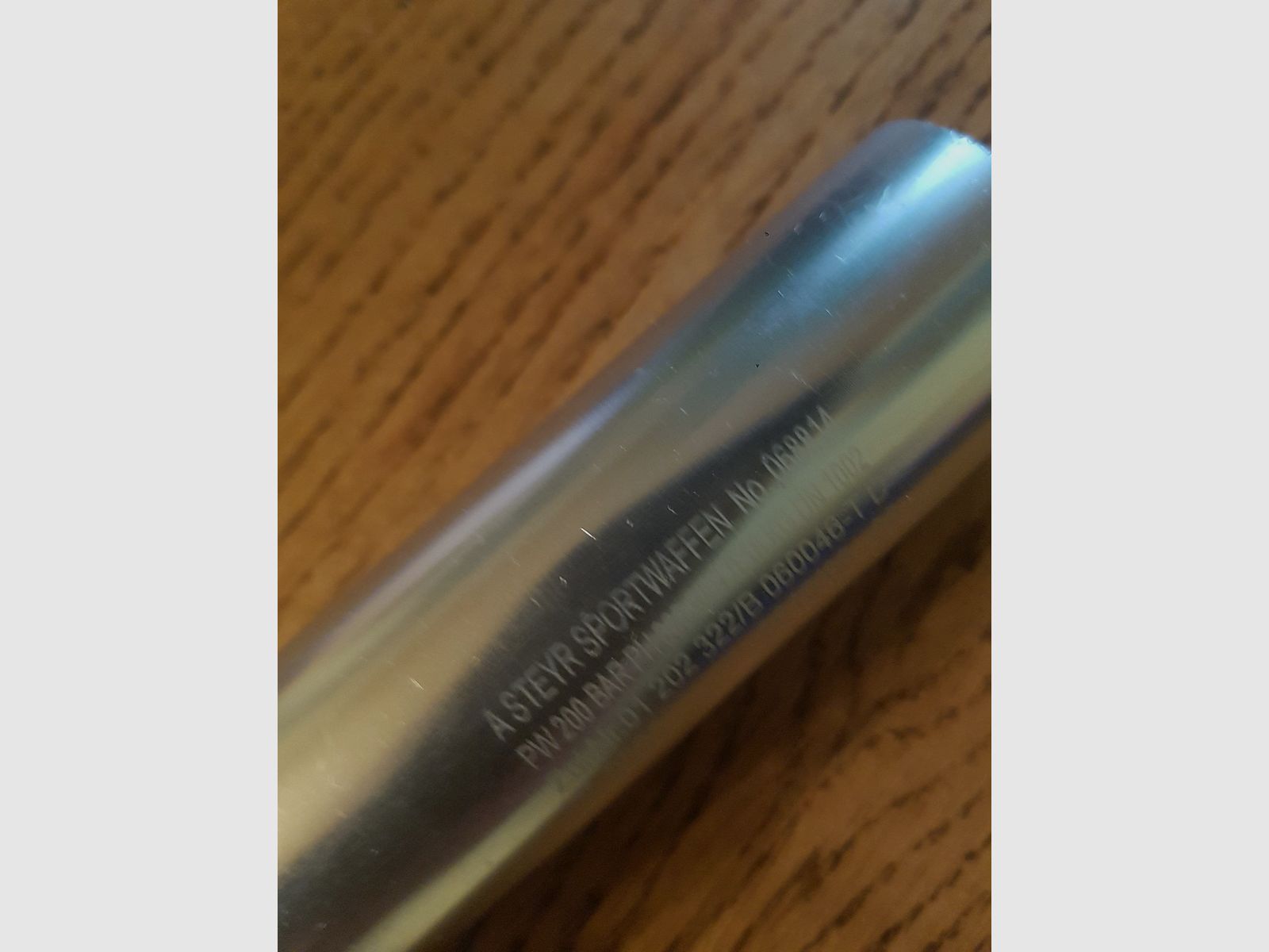 Steyr LP 10 compressed air cartridge, expired but 100% airtight