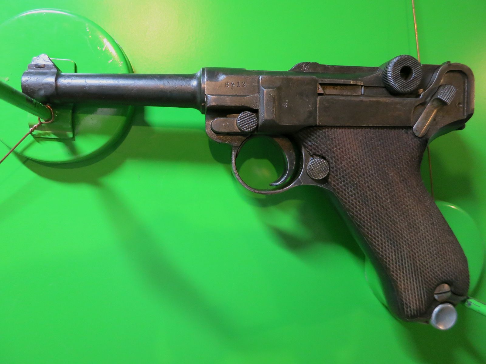 Deutsche Waffen- und Munitionsfabriken (DWM) 1917, Pistole 08 P08, 9 mm Luger     #39