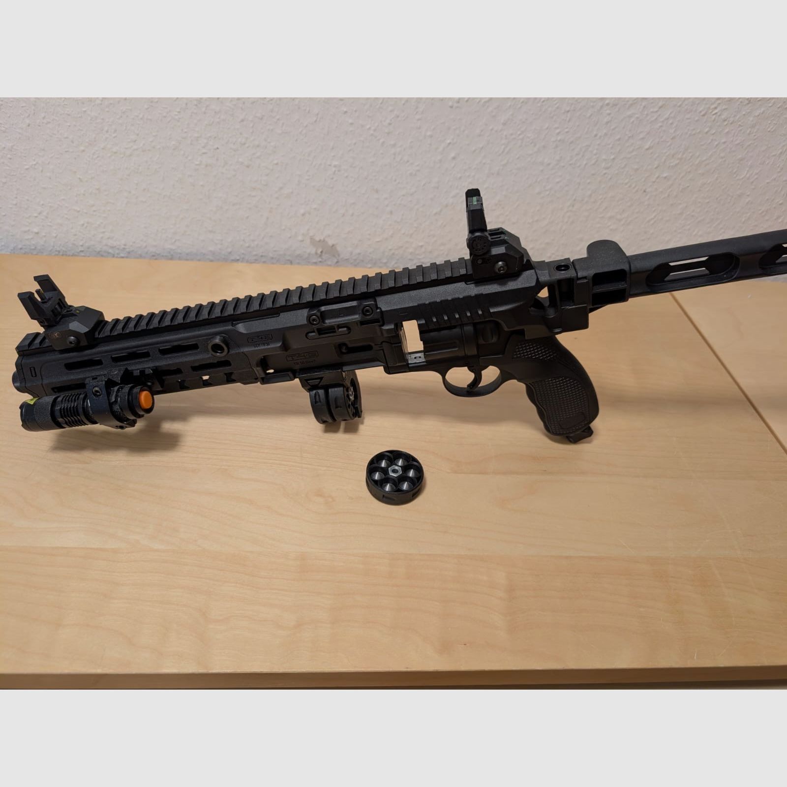 HDR 50 (TR 50) Gen2 revolver, cal. 50 incl. T4E Carbine Conversion Kit "als nieuw