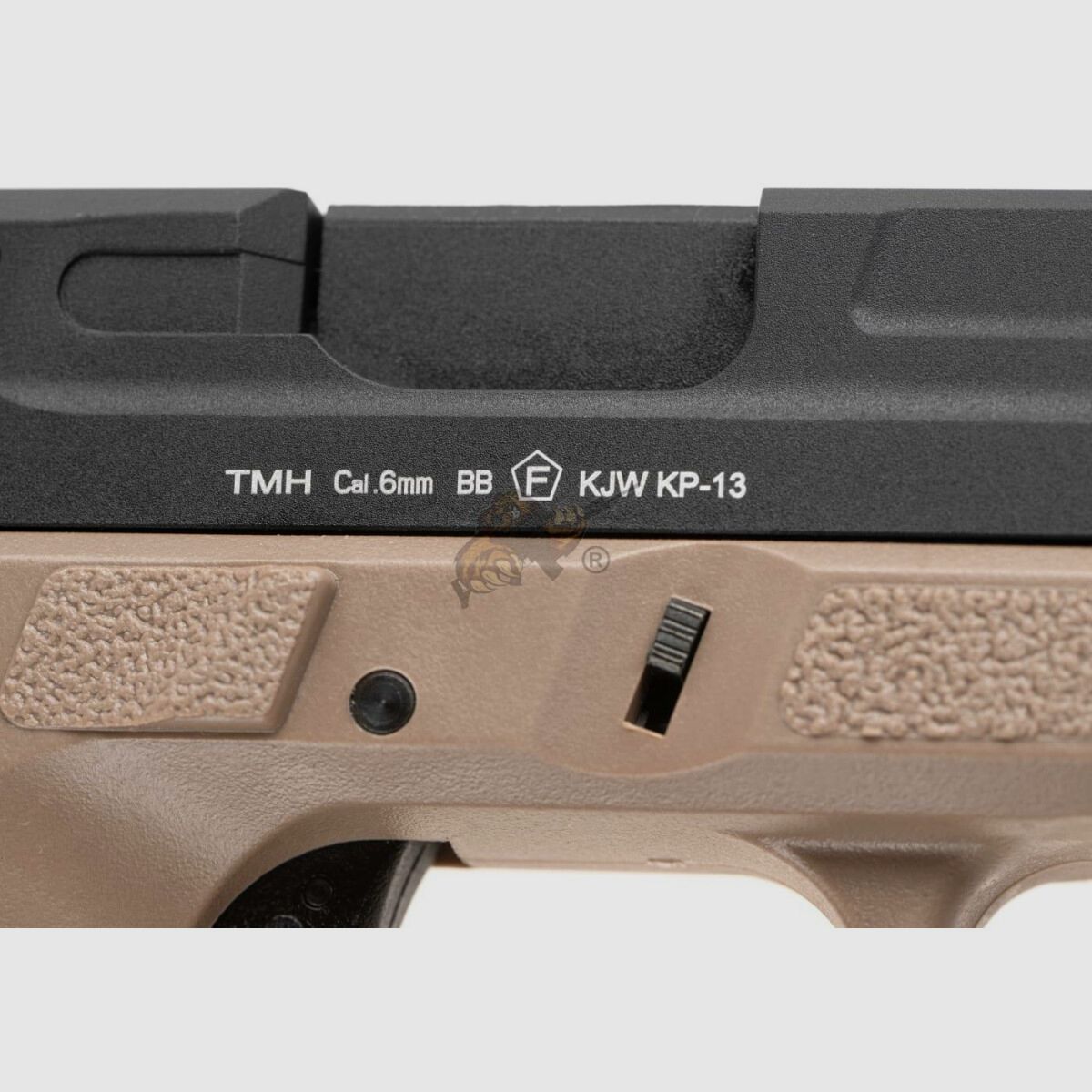 KJ Works KP-13 TBC Scivolo in Metallo GBB Deserto -F-