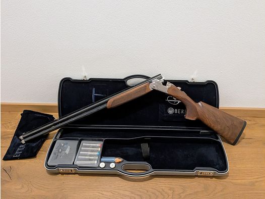 Neuwertig: Beretta 694 Sporting 12/76 LL76cm + Koffer, Original Zusatzchokes und Pufferpatronen