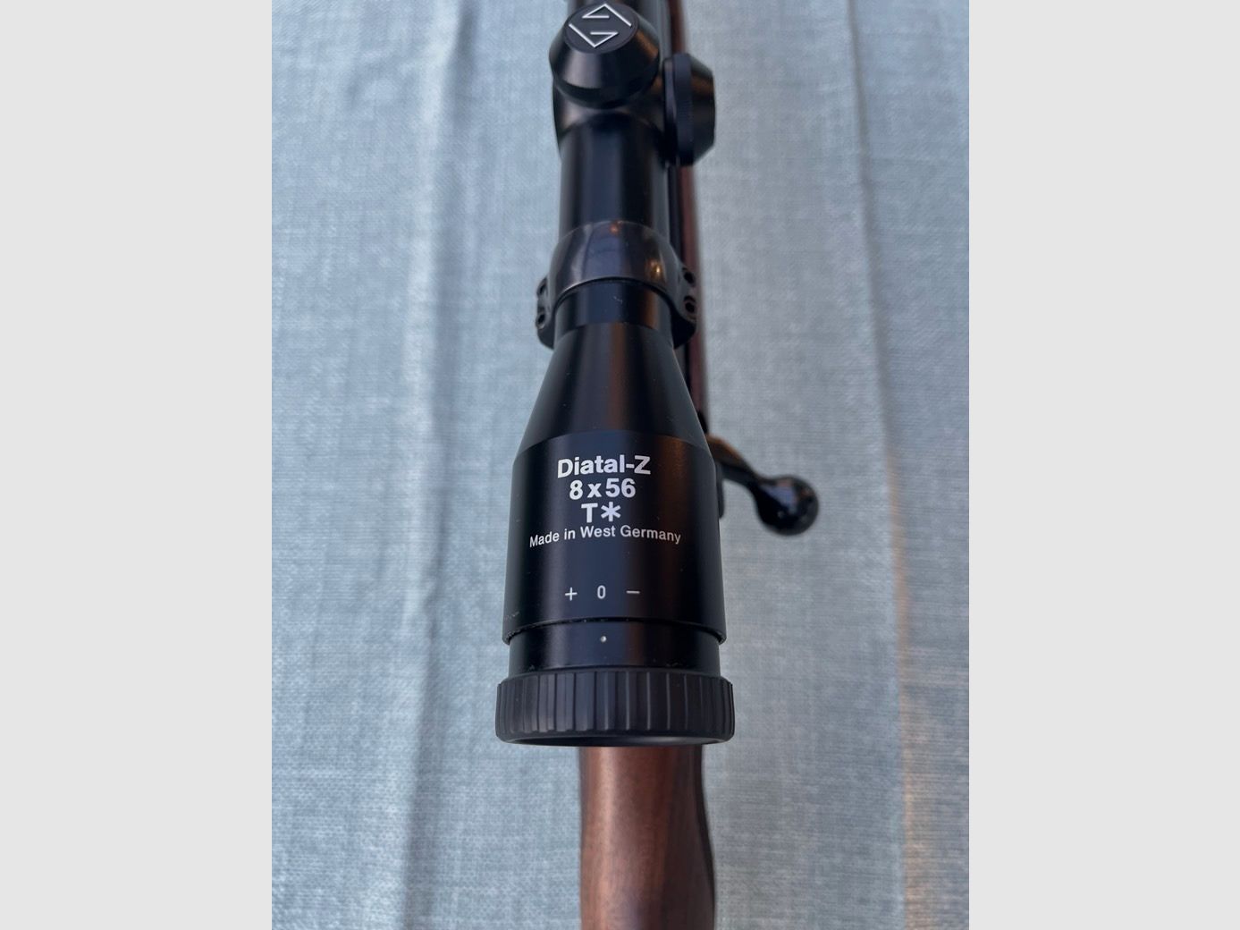 Mauser Mod. 225 with caliber 9.3x62 and Zeiss Diatal-Z 8x56 riflescope