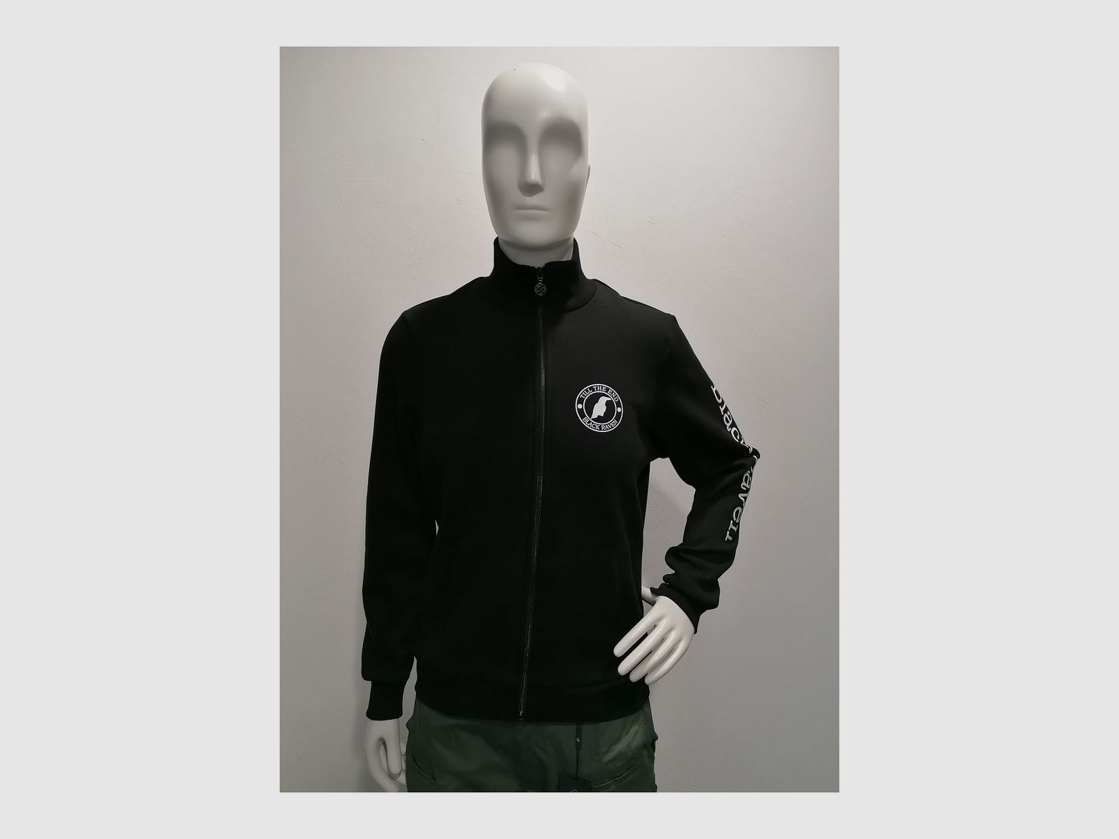 BLACK RAVEN – ALBUS ZIPPER SWEATER, Bild 2 von 4