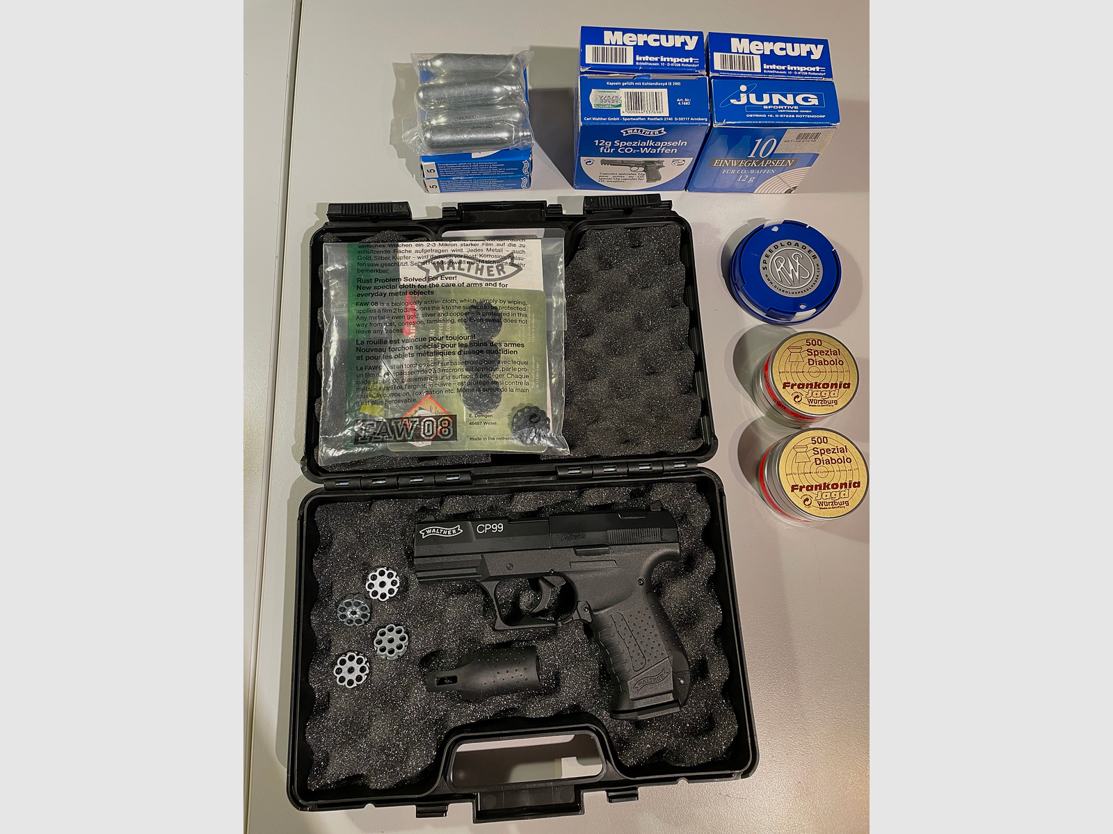 Walther CP99, CO2 Pistole