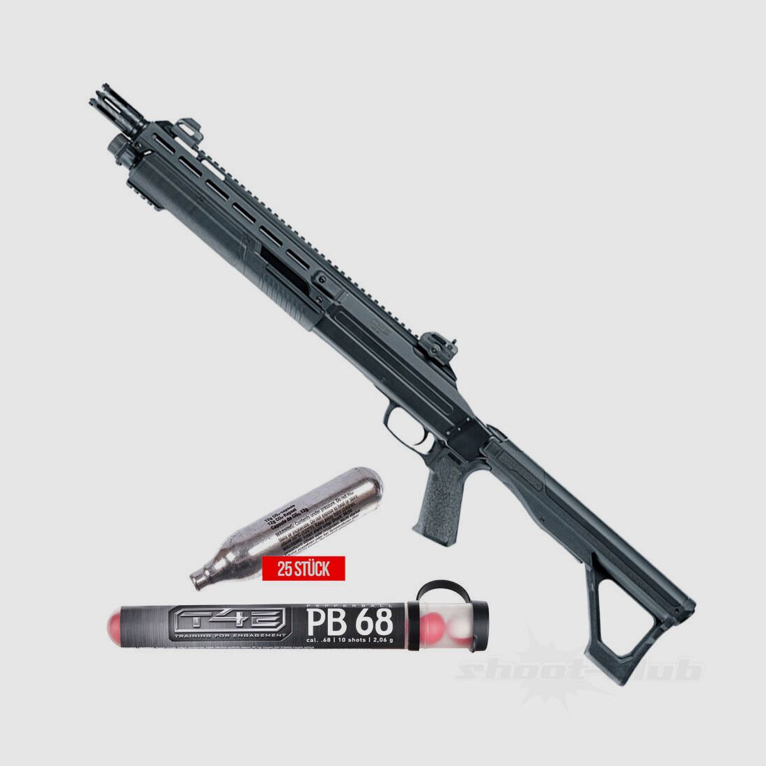 Umarex T4E HDX Co2 Pumpgun RAM Waffe .68 - Home Defense Marker