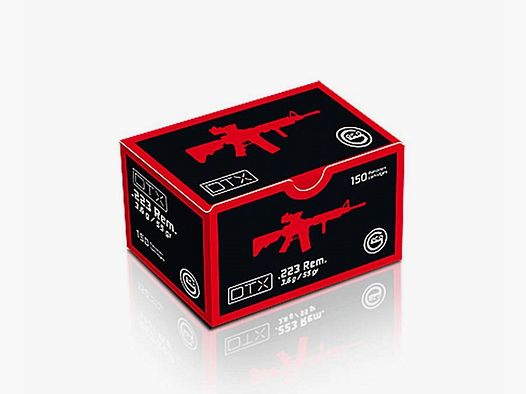 Geco DTX .223 Rem 55gr FMJ (150)