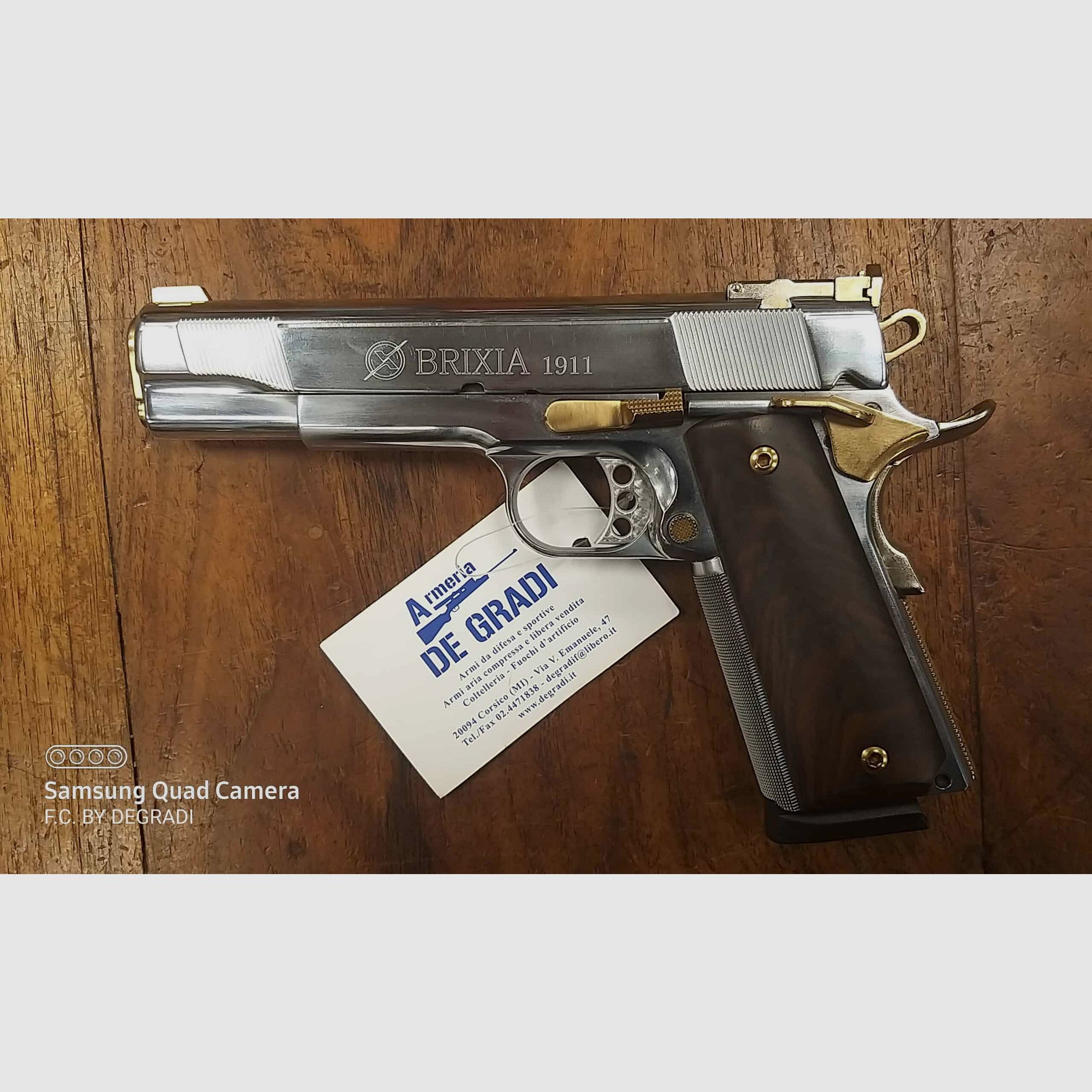 BRIXIA 1911 KING CUSTOM 45 AUTO, immagine 2 di 6