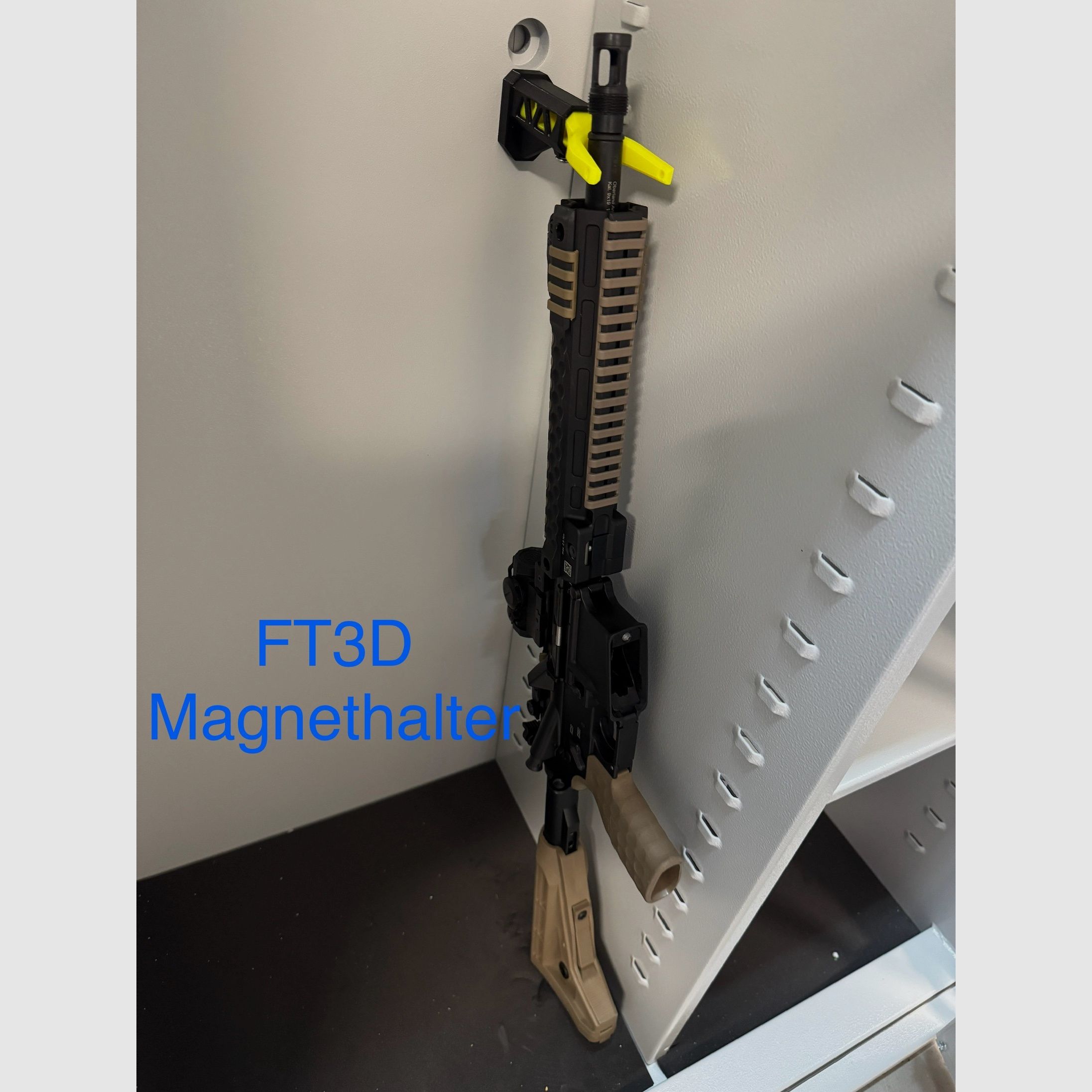 Magnetische geweerhouder – Verstelbaar | Zonder boren