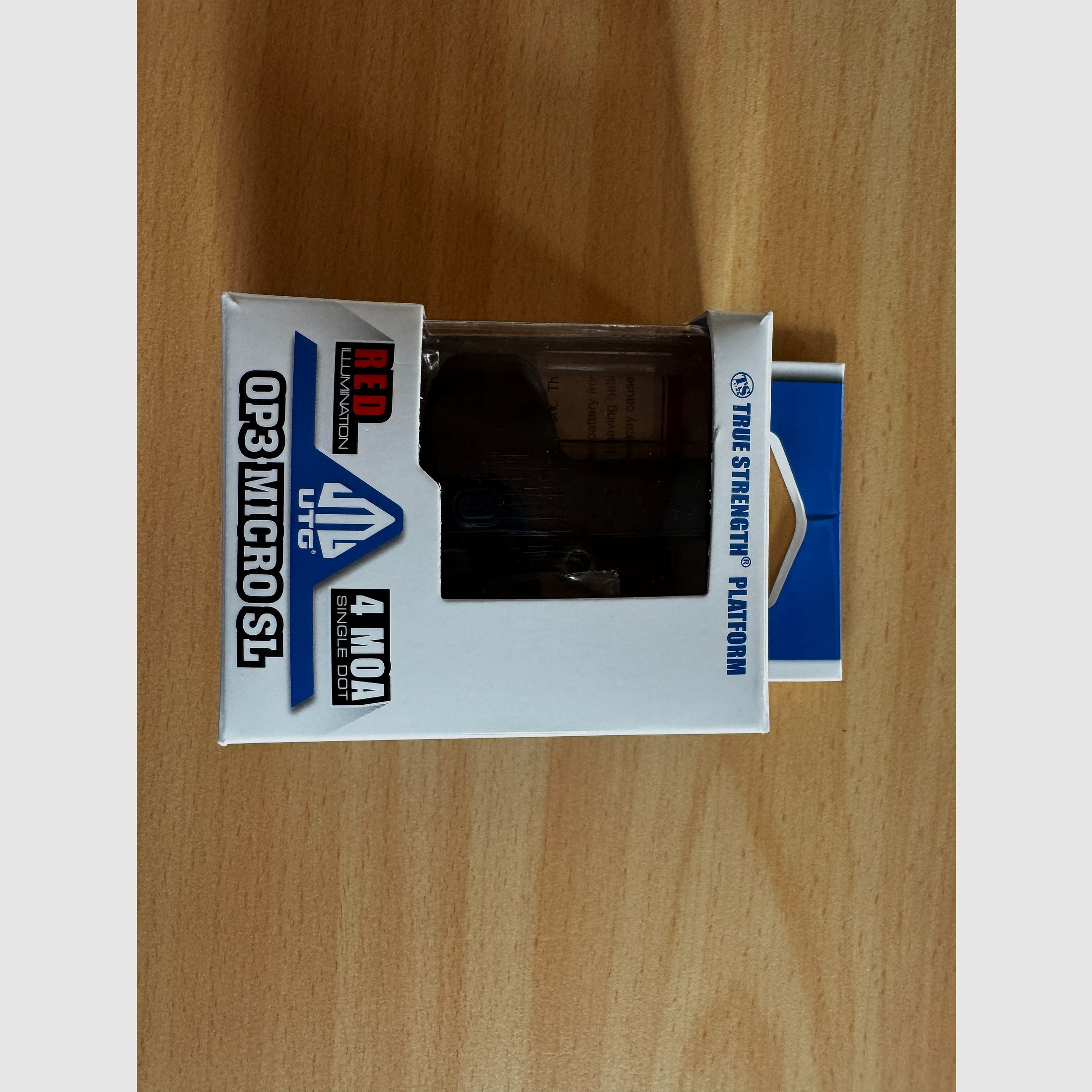 UTG Red Dot OP3 Micro SL (4 MOA) con montaggio Picatinny