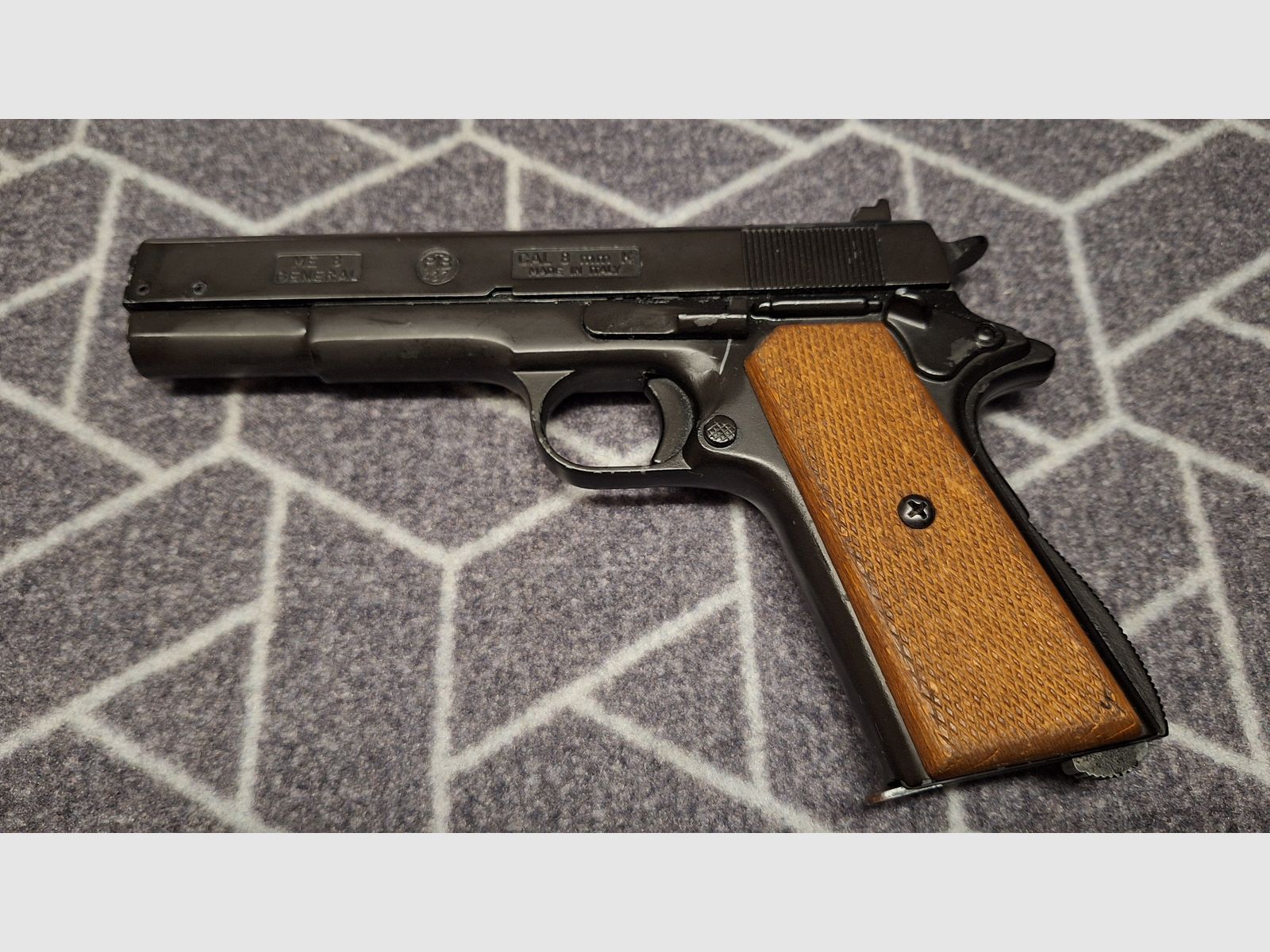 ME 8 pistola de colección general 8mm de detonación en estilo 1911, PTB437