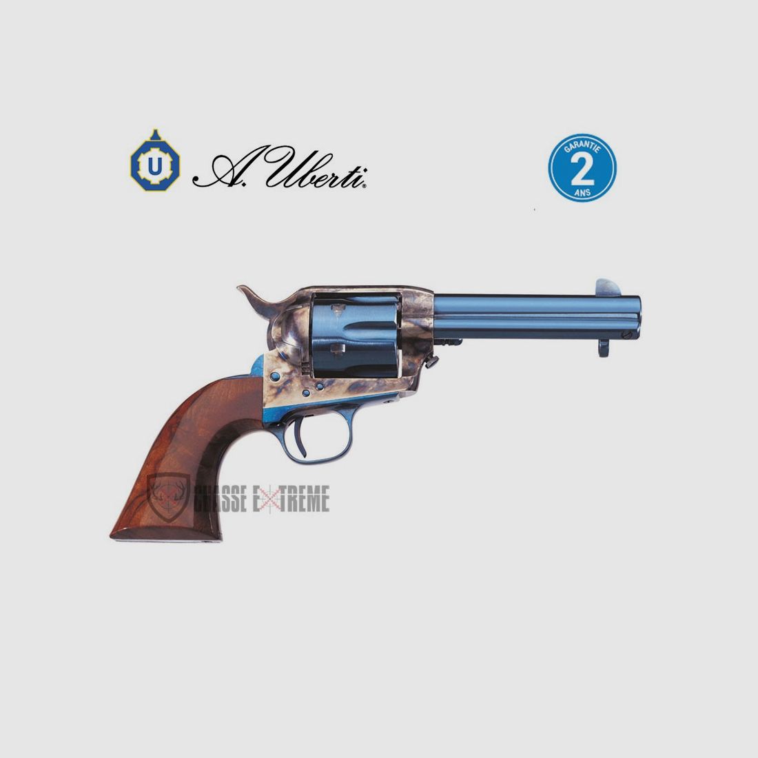 Revolver UBERTI 1873 Cattleman New Model Acier Cal 45 Colt 5.1/2", image 3 sur 5