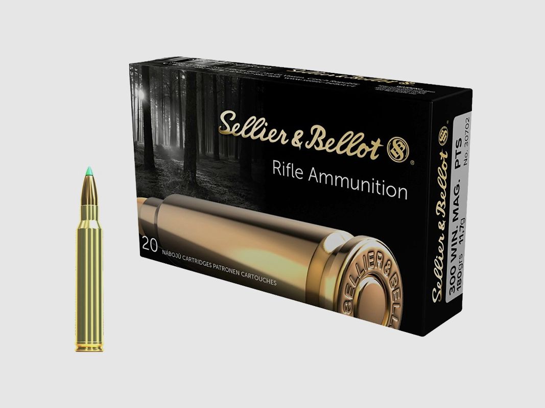 MUNICJA SELLIER BELLOT C/300 WIN.MAG. PTS 180 GR. 20 SZT., zdjęcie 2 z 2