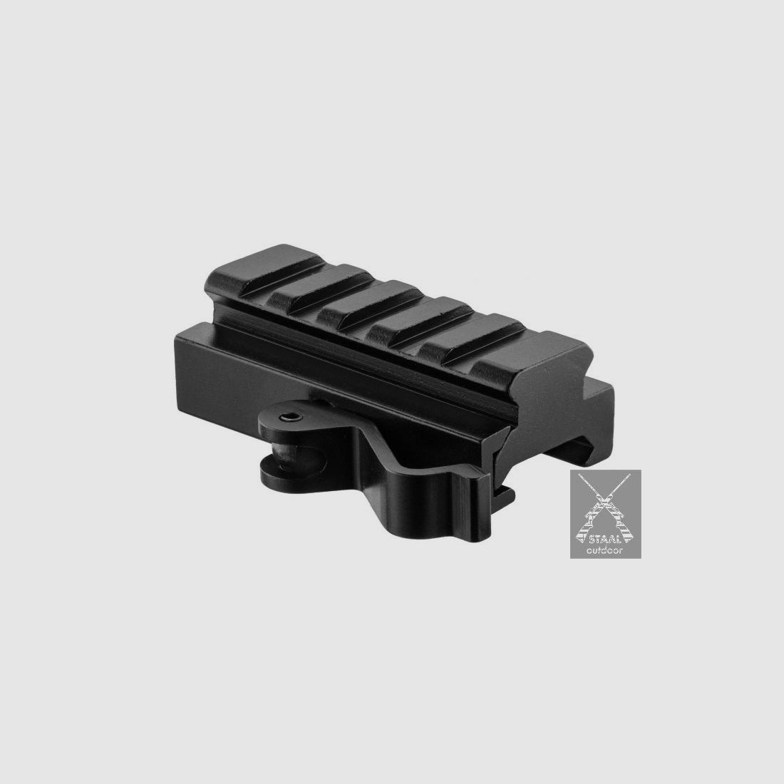 BO QD rialzo per slitta Picatinny, 5 slot