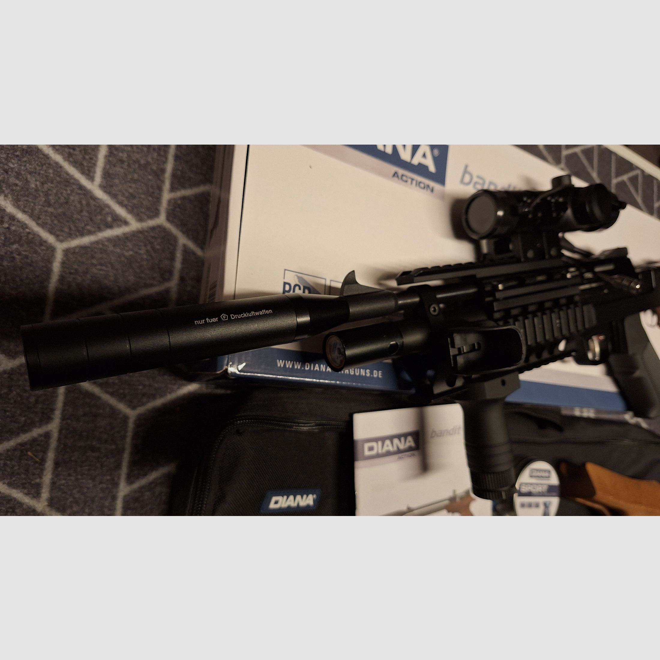 Diana Bandit Gen II PCP Tactical-Umbau Einmalig!