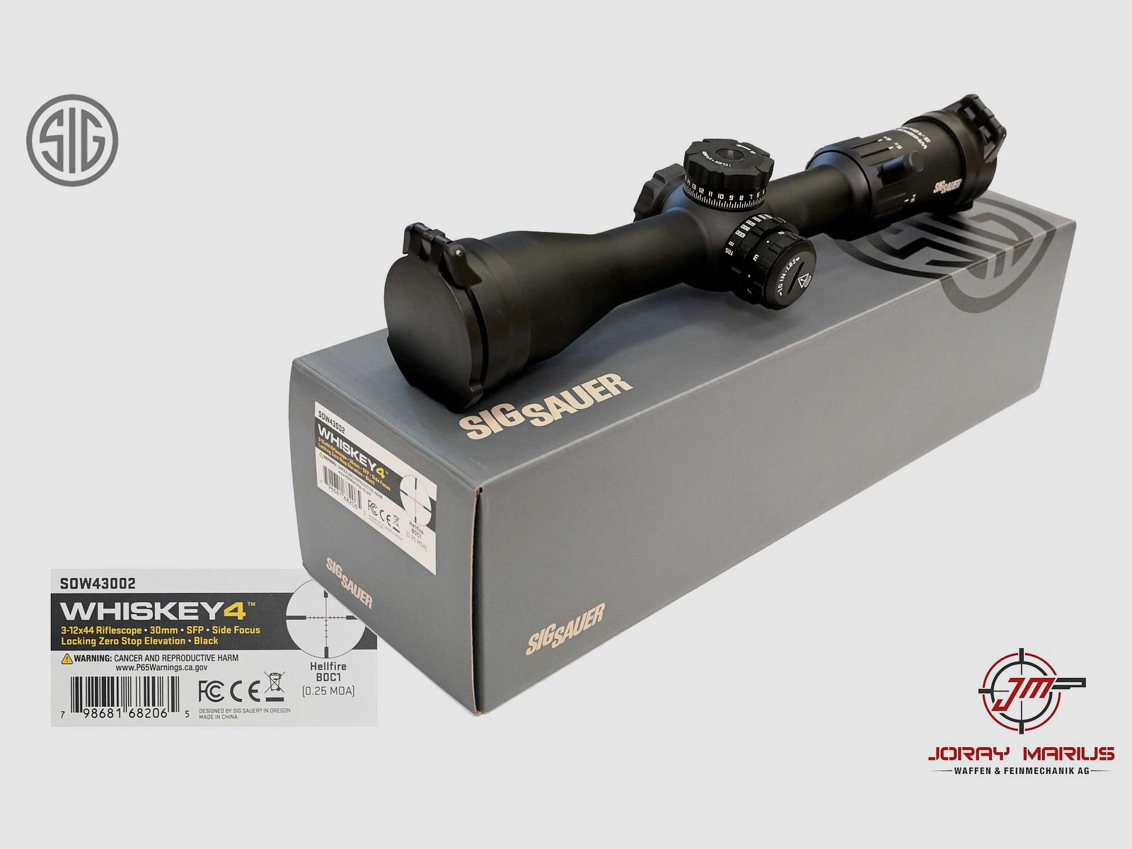 SIG Sauer Whiskey4 3-12×44 Beleuchtet