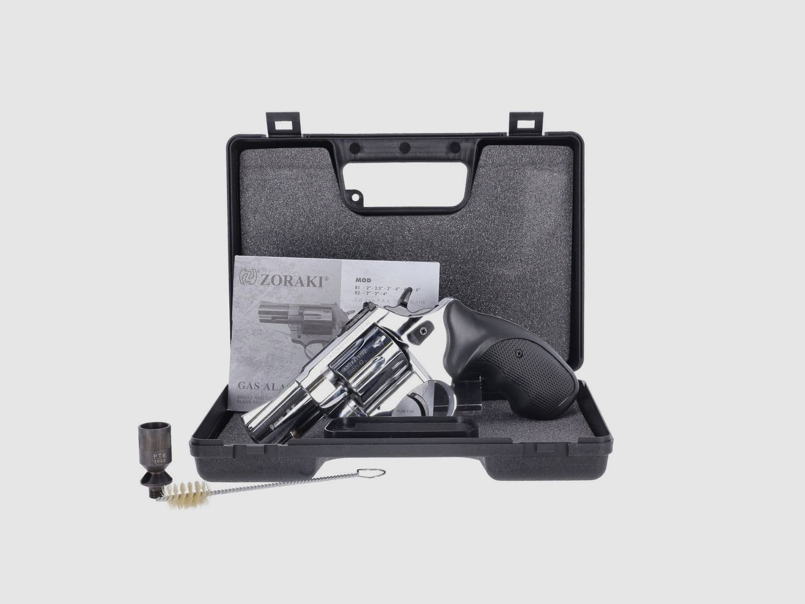 Revolver à blanc Zoraki R1 2.5 pouces 9 mm R.K. chrome, image 3 sur 3