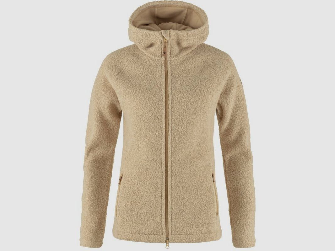 Fjällräven Damen Kaitum Fleece Jacke Dune Beige S