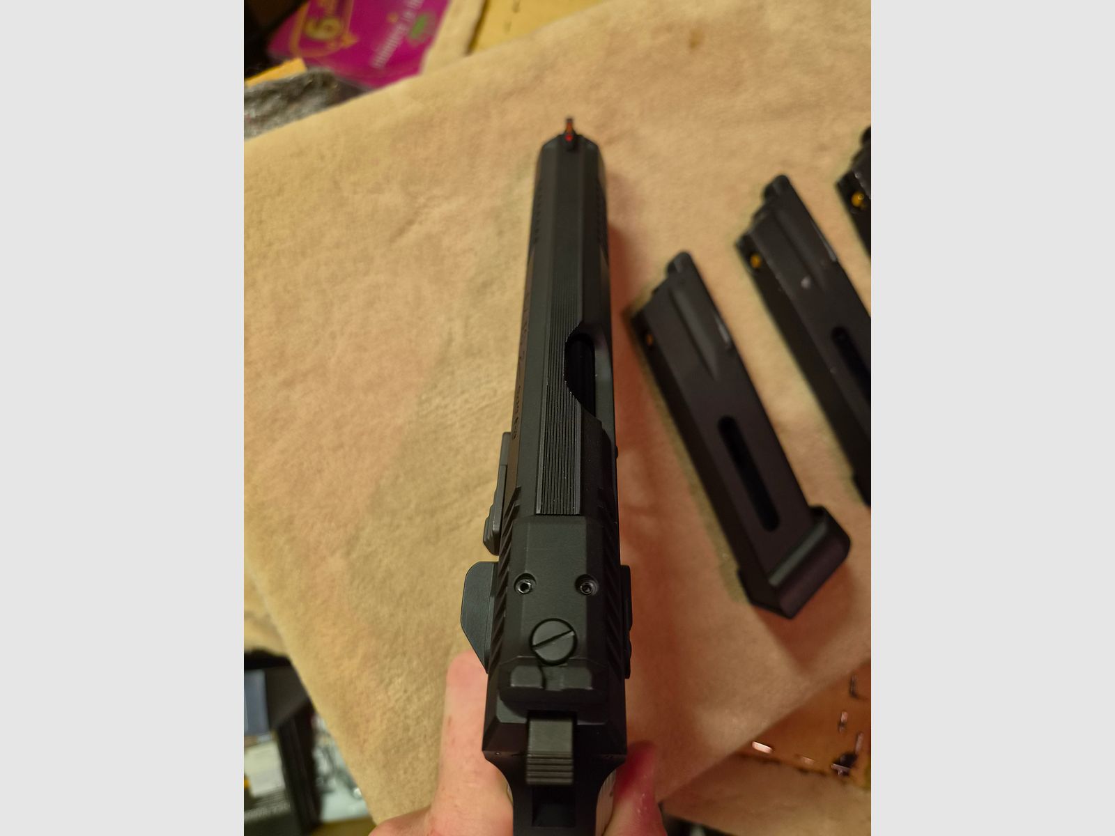 ASG CZ TS2 CO2 GBB 4 magazines like new