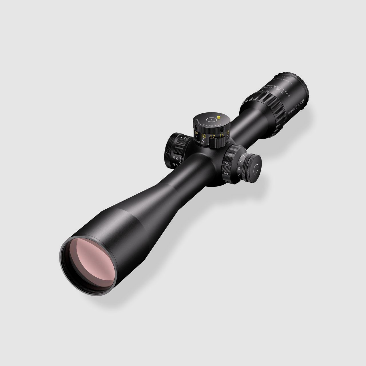 Schmidt & Bender riflescope 10-60x56 CM II riflescope M1FL DT II+ MTC LT / ST II ZC LT clockwise (CW)