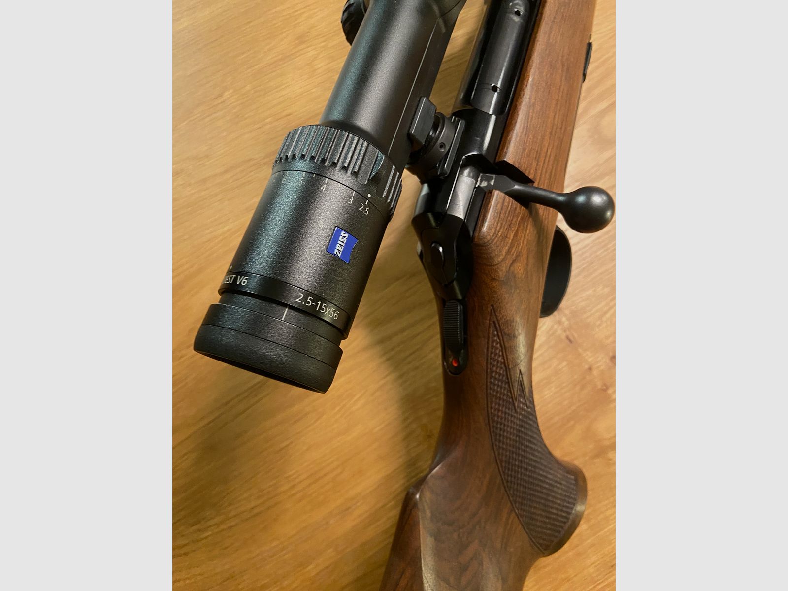 Rößler Titan 6 ripetitore con Zeiss V6 2,5-15 x 56 Rösler Titan 6, nessun Mauser, nessun Sauer, nessun Blaser
