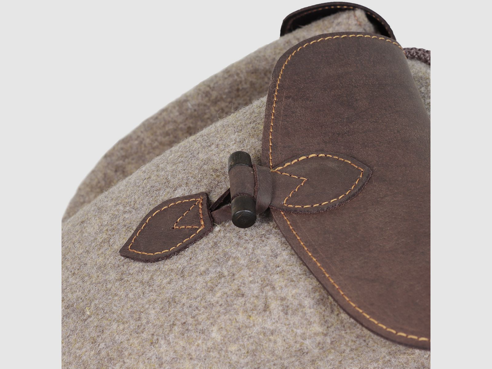 Wollfilz Rucksack lautlos