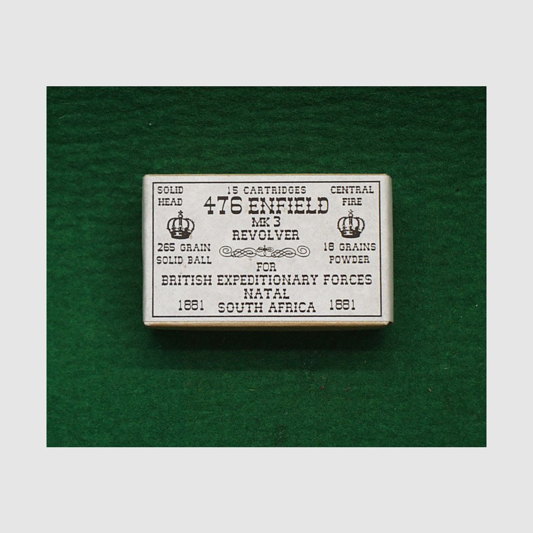 Replika	 Patronenschachteln .476 Enfield