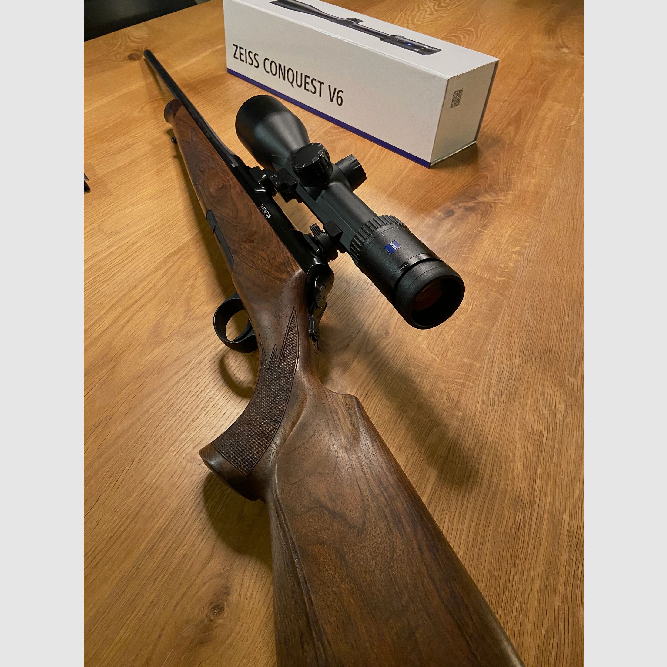 Rößler Titan 6 Répétiteur avec Zeiss V6 2,5-15 x 56 Rösler Titan 6, pas de Mauser, pas de Sauer, pas de Blaser