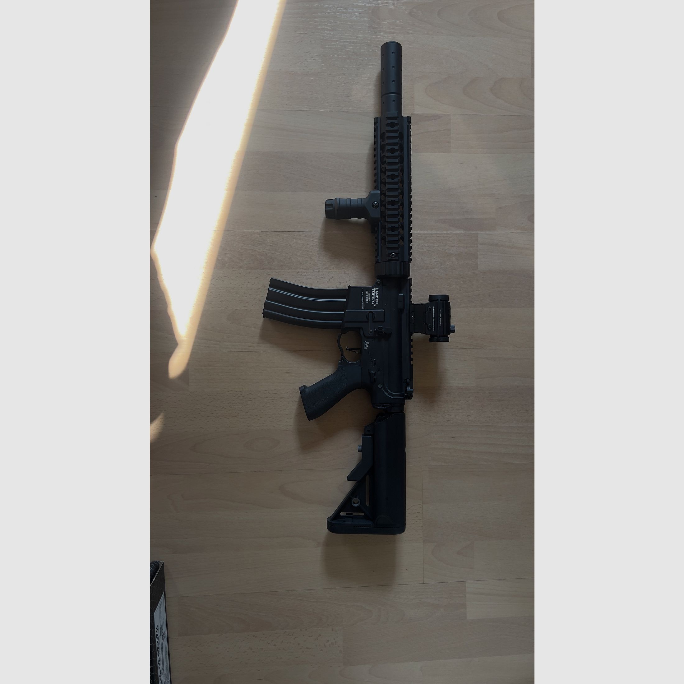 M4 SD Proline ETU+Mosfet (S)AEG, Schwarz NEUWERTIG !  Lancer Tactical 