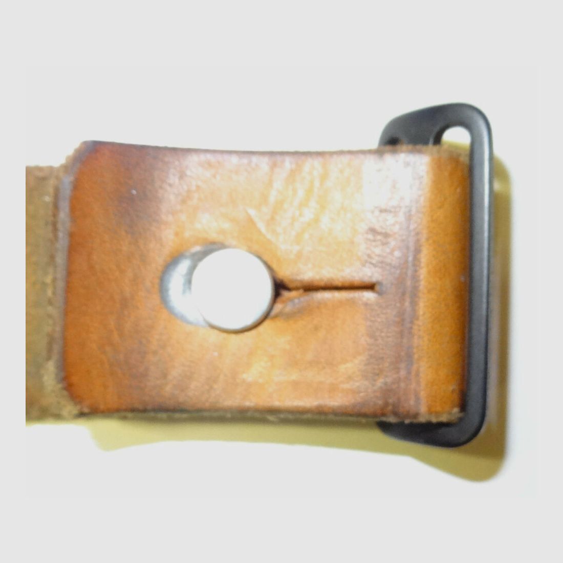 SIG leather strap/carrier strap complete for Swiss service rifle Stgw.57, SIG PE57, SAR M57 SWISS MATCH