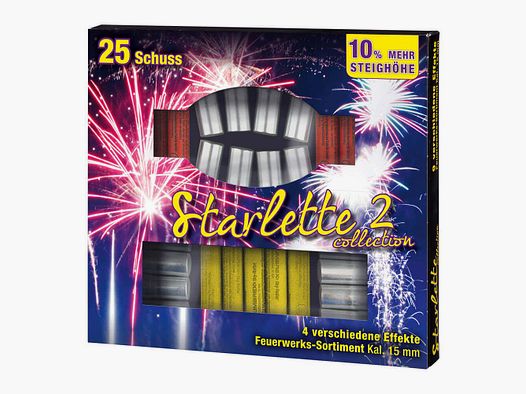 Umarex Starlette Collection 2 Zestaw efektów sygnalizacyjnych - 25-elementowy