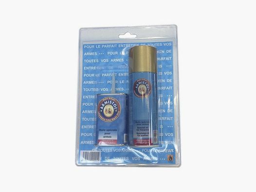 Zestaw 2 produktów 1 aerozol + 1 butelka oleju - Armistol