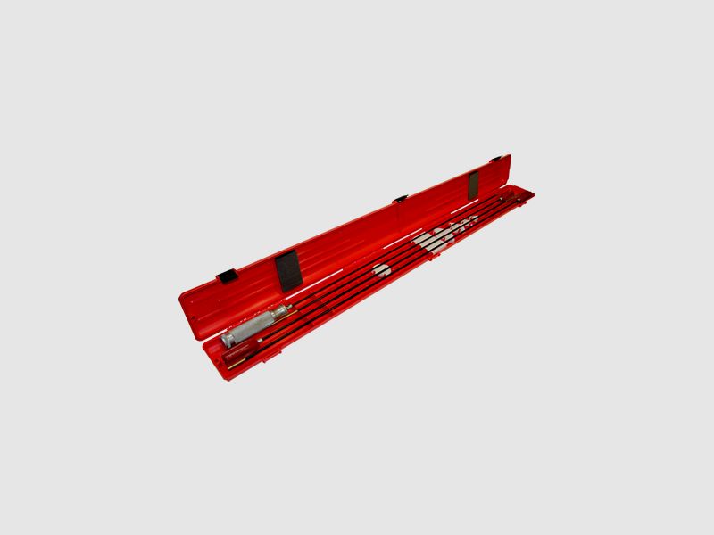 MTM Putzstock-Koffer CRC rot