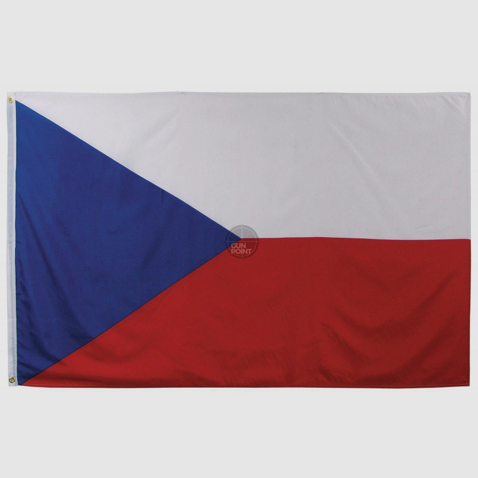 Fahne, Tschechische Republik, Polyester, 90 x 150 cm