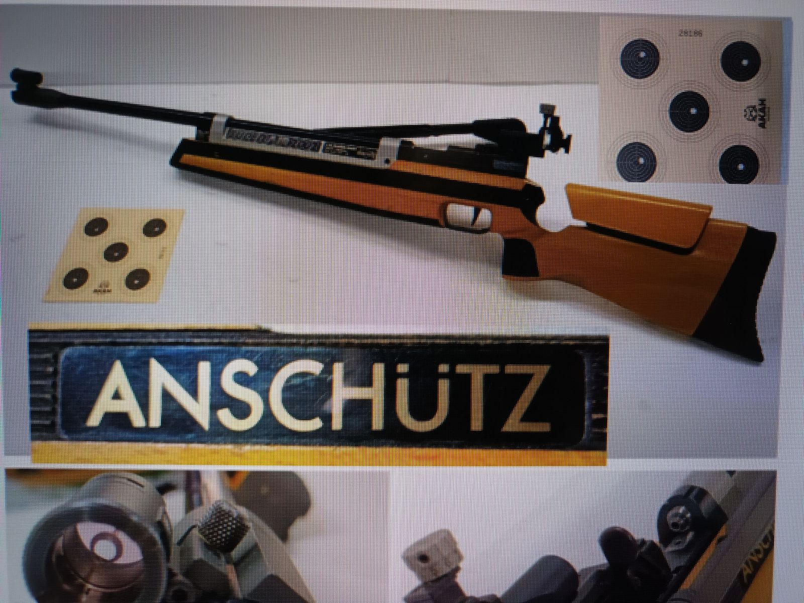 ANSCHÜTZ 2002 SuperAir __ MATCH - LUFTGEWEHR __ TOP - Seitenspanner__ Kal.4,5mm(.177) , Bild 1 von 7