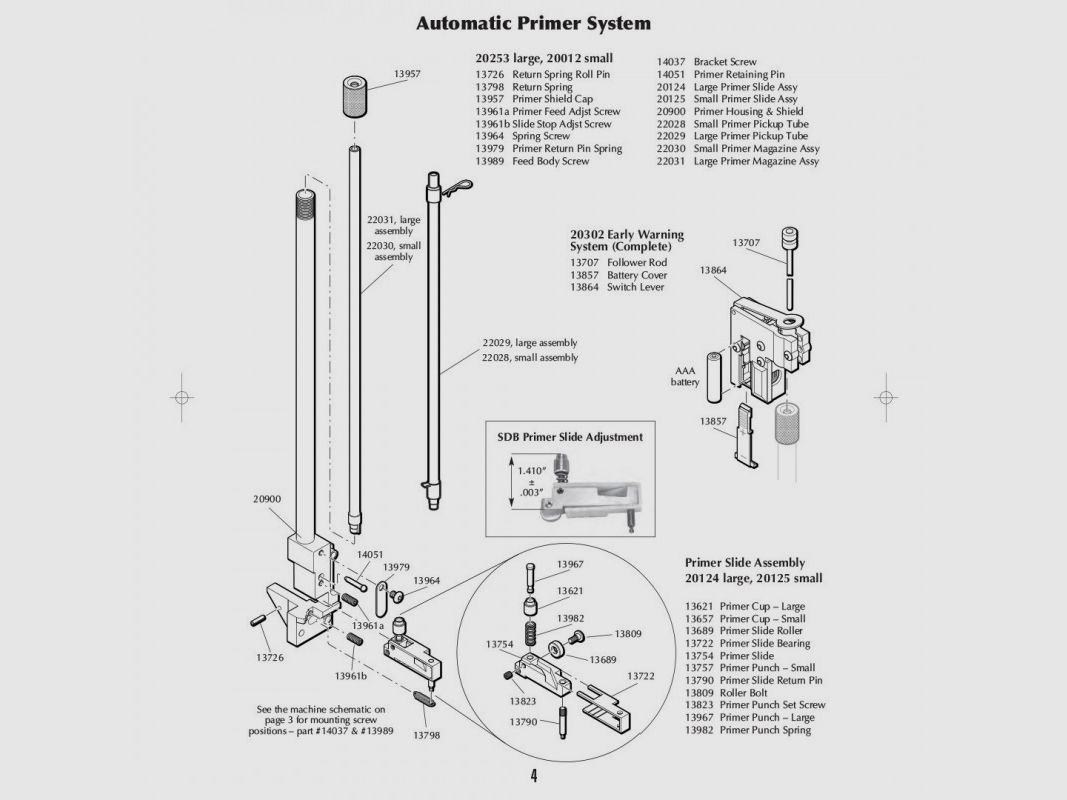 13979 - Primer Retaining Pin Spring, image 1 sur 3