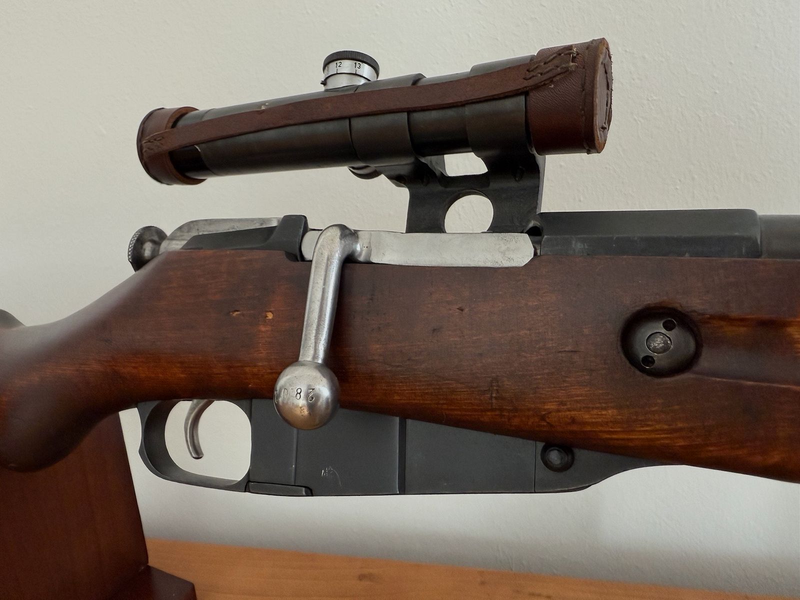 SAKO Mod. Finnischer Mosin Nagant M39, Bj. 1942, Kal. 7,62x54R mit russischem ZFR Scharfschützengewehr Sniper