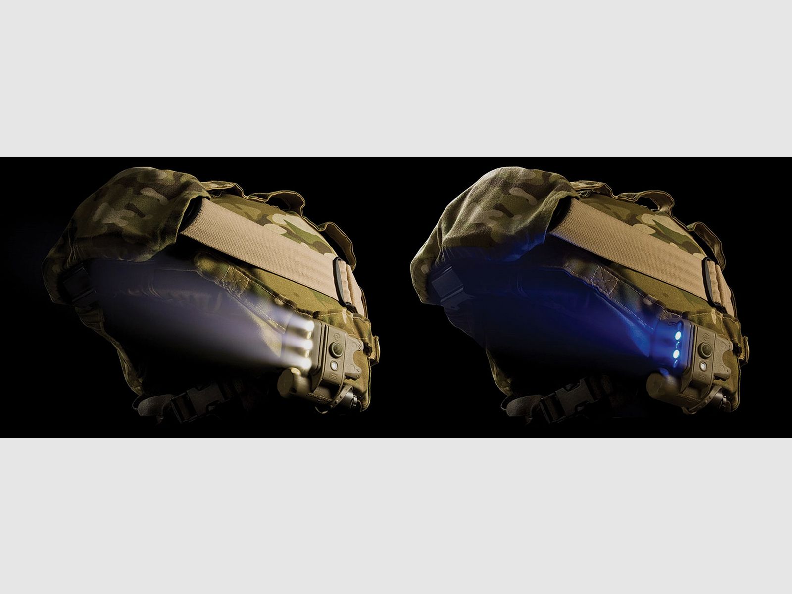 SUREFIRE HL1-B-TN HELMET LIGHT 3WH/2IR/1IR LEDS, Bild 8 von 8