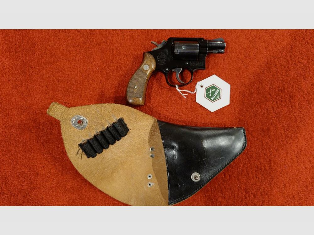 Smith & Wesson Model 12 Airweight Schwedische Luftwaffe .38Special
