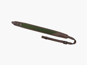 Niggeloh Gewehrriemen Classic Loden mit Schnellverschlüssen - grün/braun