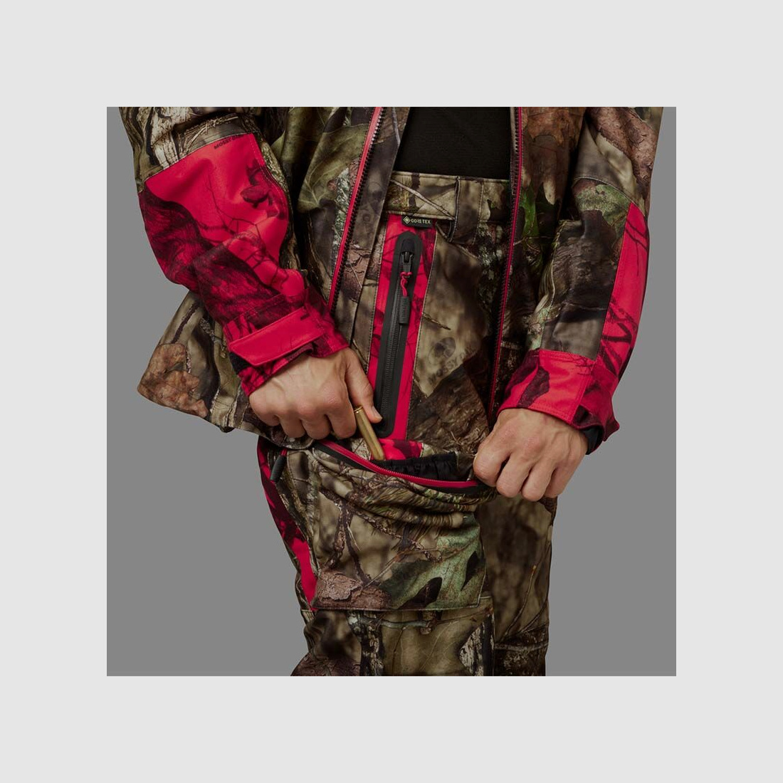 Härkila Herren Hose Moose Hunter 2.0 GTX MossyOak®Break-Up Country®/MossyOak®Red