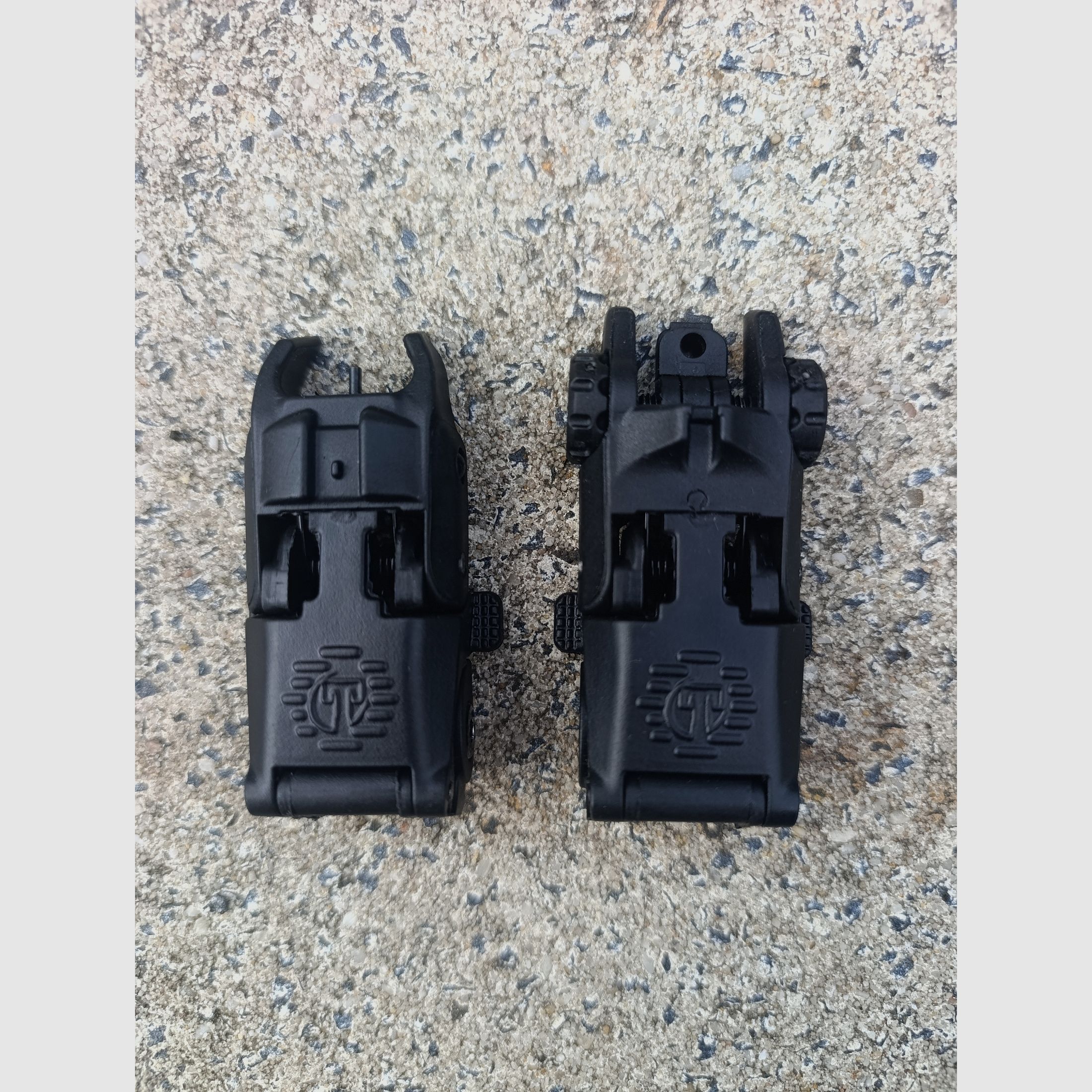 Backup Iron Sights|Flip Up Sights für Picatinny z. B. AR15