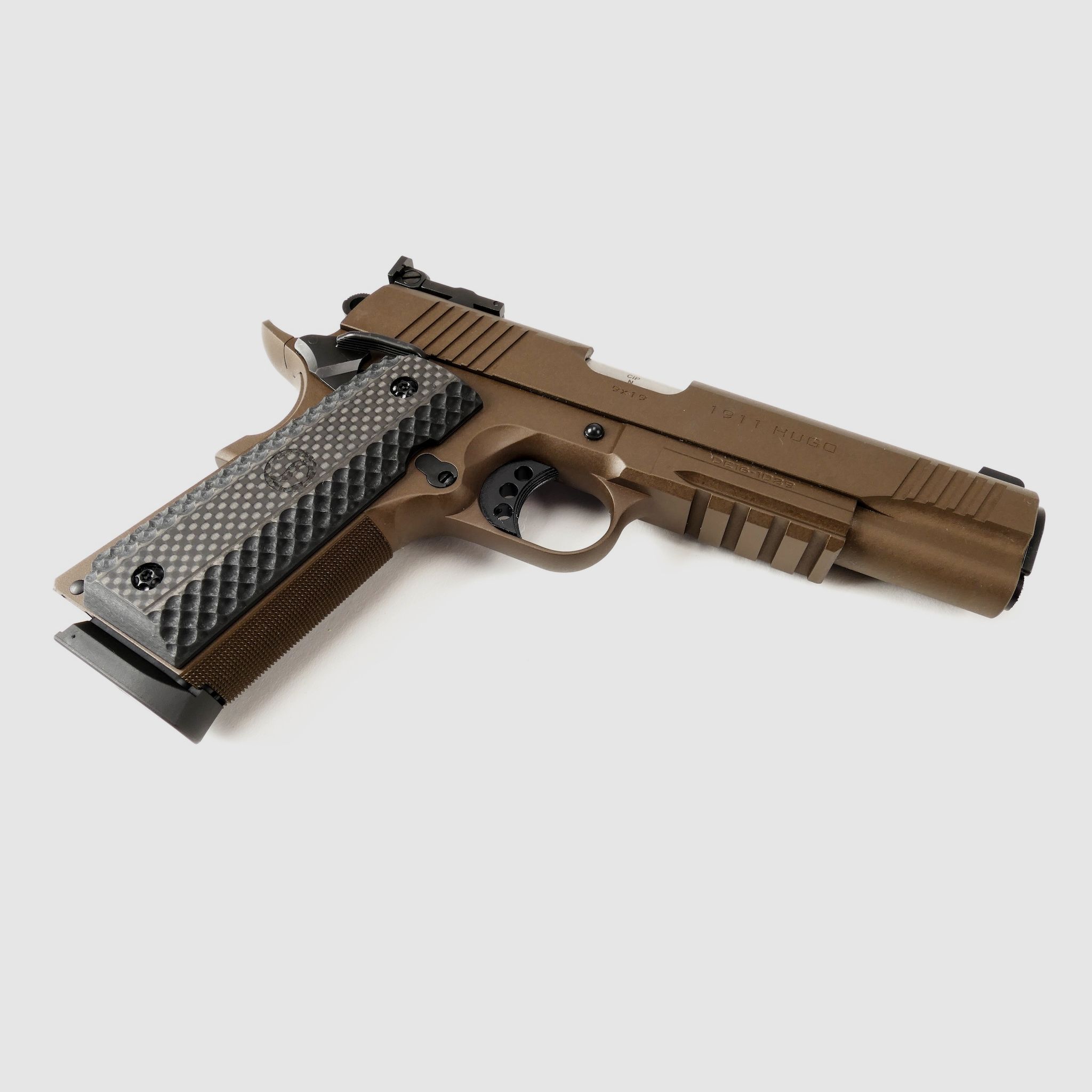SCHMEISSER HUGO 1911 – CERAKOTE THUNDER BRONZE / .45 ACP / 5" | 127mm