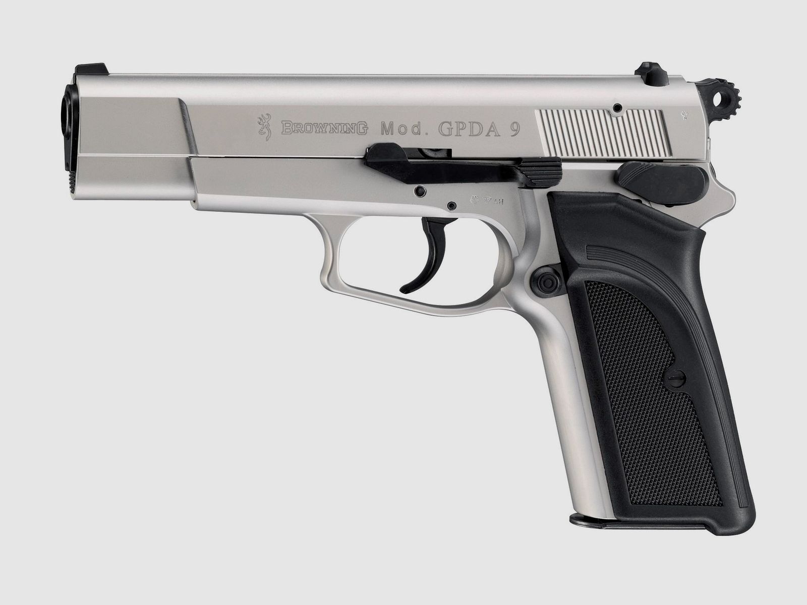 SRS pistol Browning GPDA 9, caliber