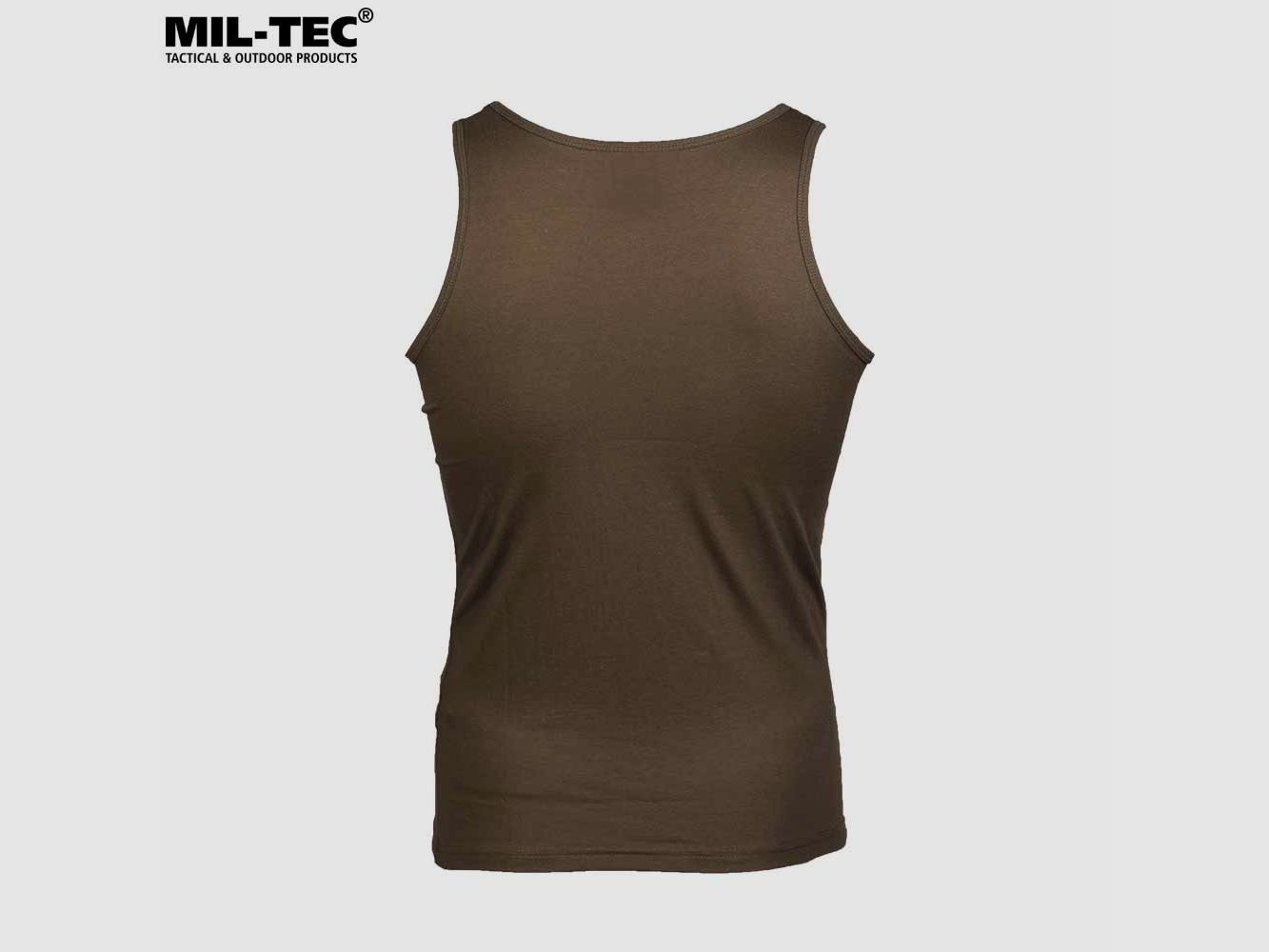 MIL-TEC TANK TOP COTTON OLIVE Size L, image 2 of 2